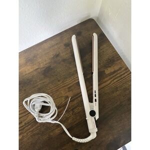 CONAIR Ceramic Flat‎ Iron White Hair Straighter